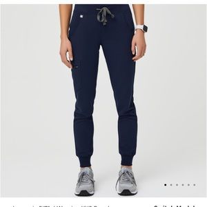 FIGS Zamora Navy Blue Jogger Scrub Pants XXL Petite
